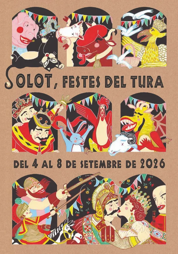 GIDONA FESTES DEL TURA 2026 cartell